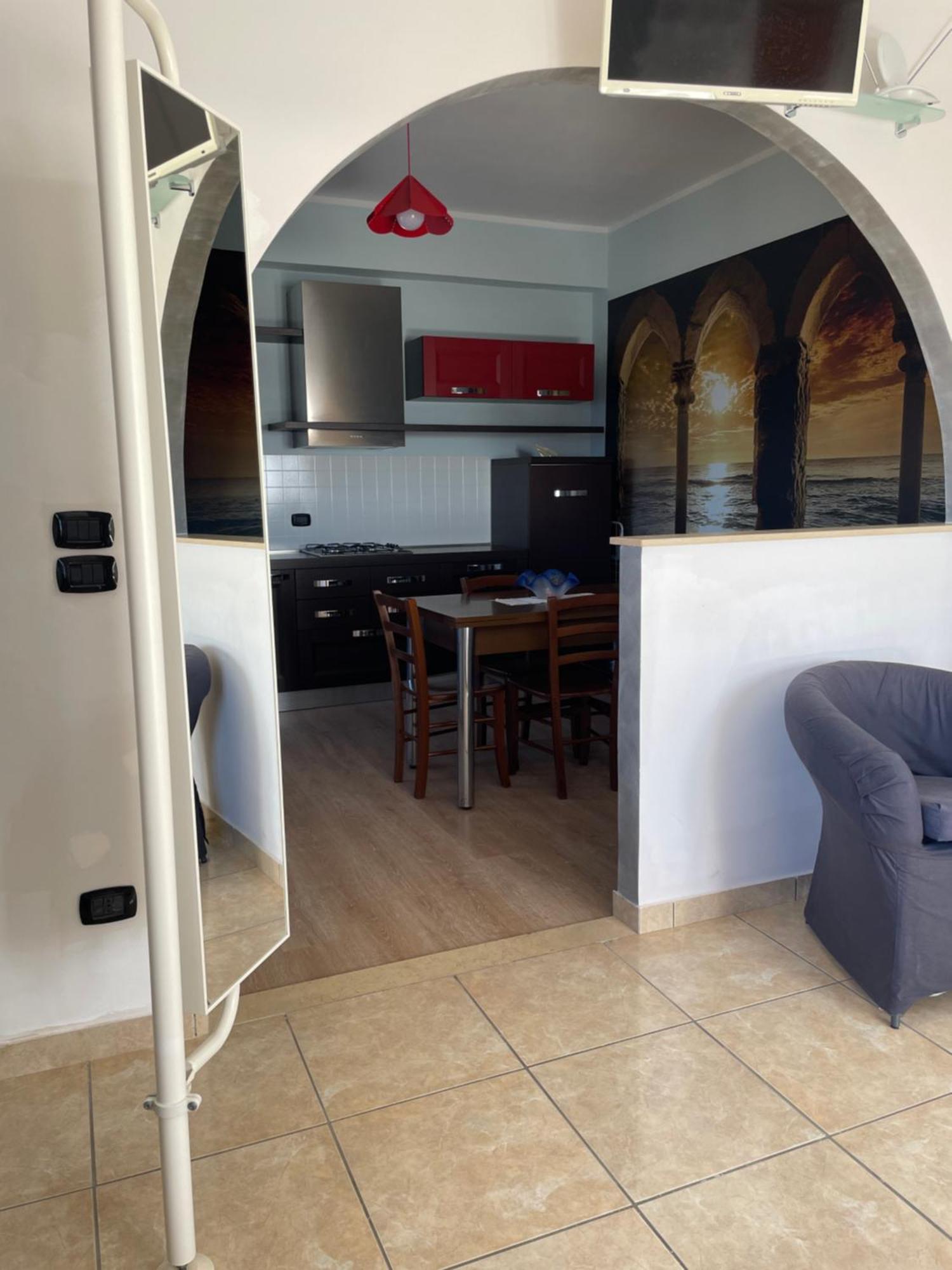 B&B Villa Magna Grecia Lazzaro ภายนอก รูปภาพ